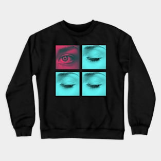 open your eyes ! Crewneck Sweatshirt